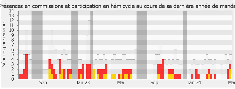 Participation globale-legislature de Christelle D'Intorni